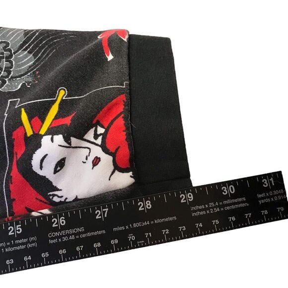 Monmon‎ Cat Sun Cat French Terry Sweats Size L - Picture 8 of 9